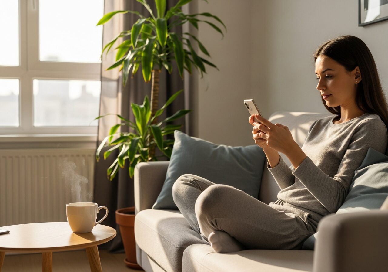Homeowner using the community portal to pay dues and submit requests